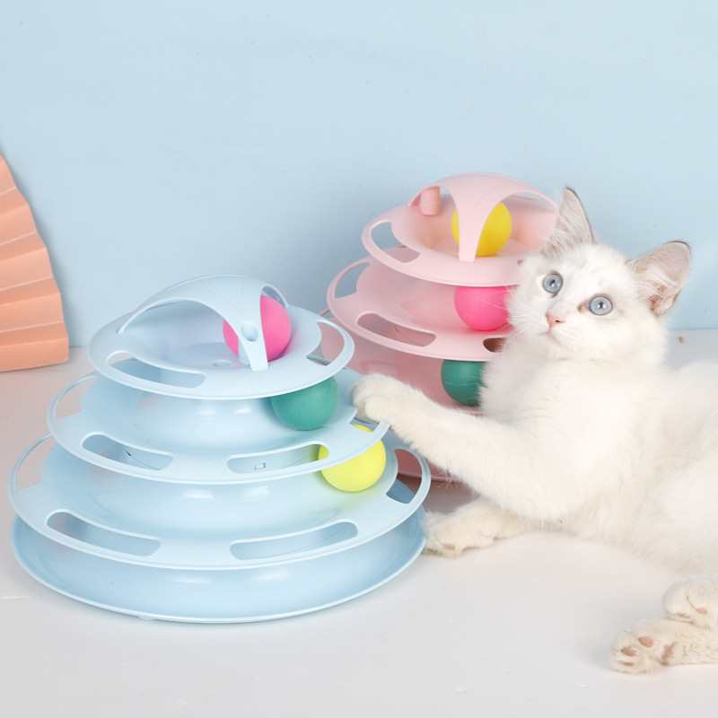 Cat Toy Three Tier Power Tower Of Fun