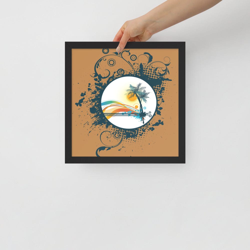 Beach Vibes Framed Poster