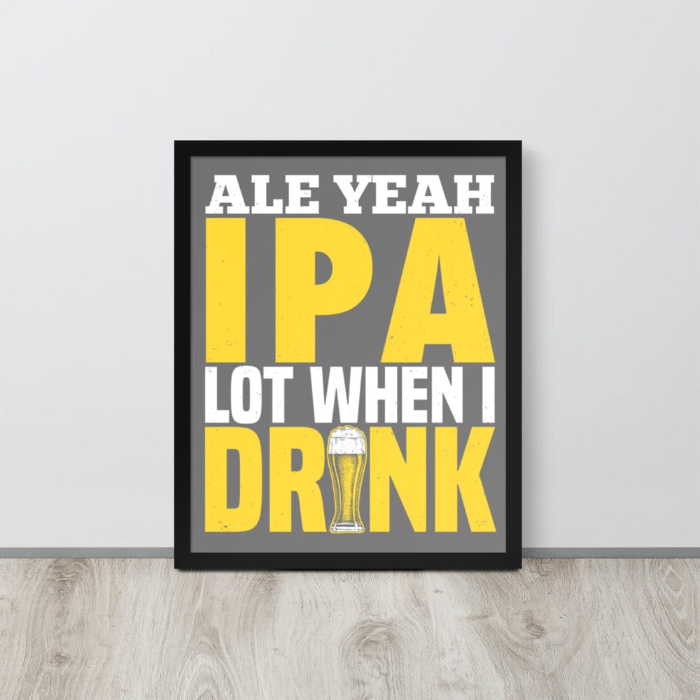 Ale Yeah Framed Poster