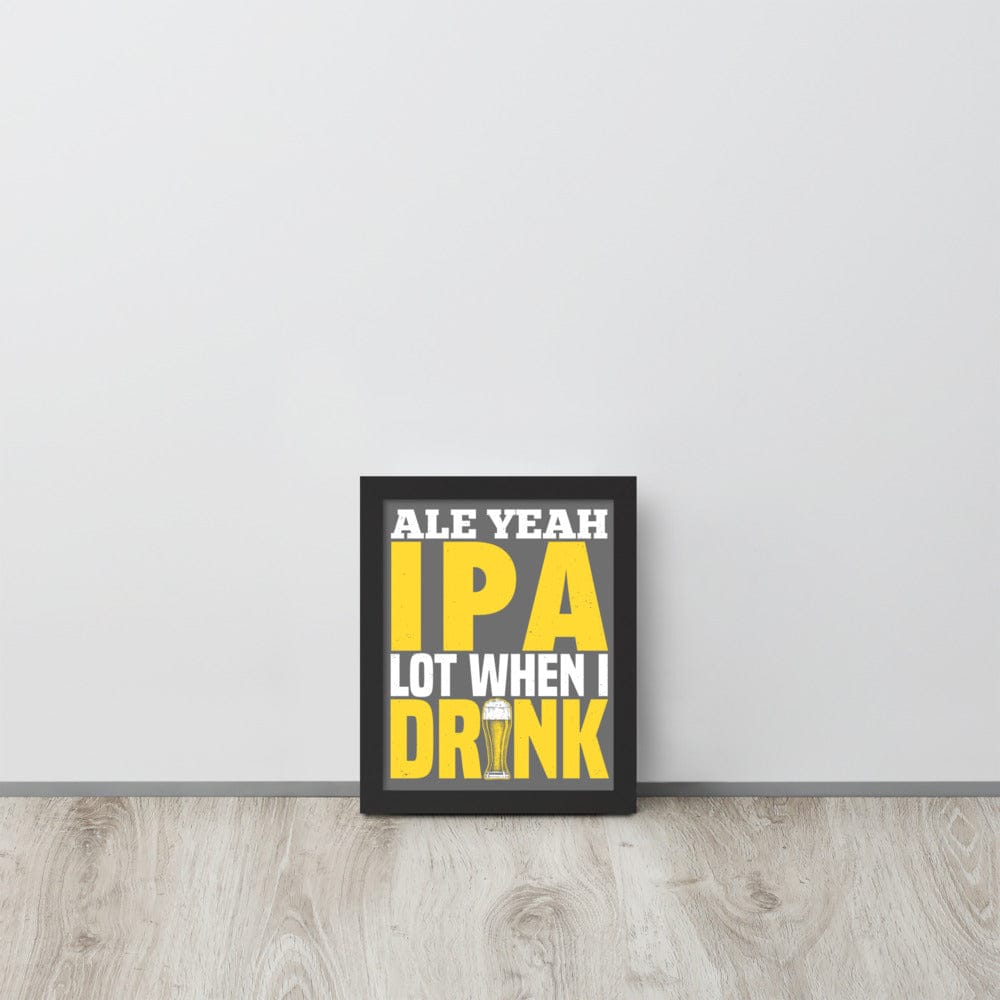 Ale Yeah Framed Poster
