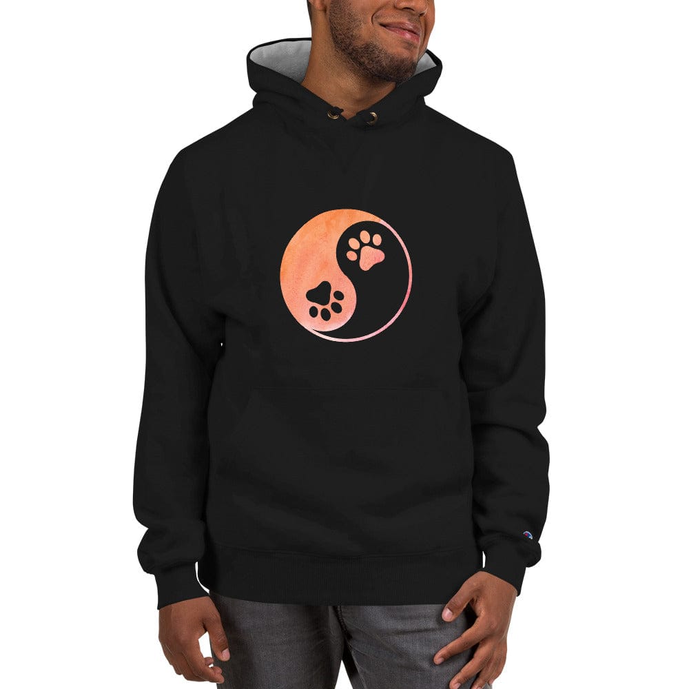Cat Lover Ying Yang Hoodie