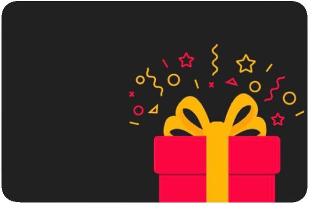 Gift card justin example