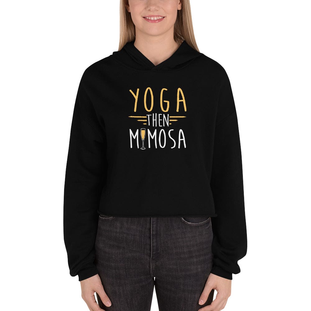 Crop Yoga Then Mimosa Womens Hoodie