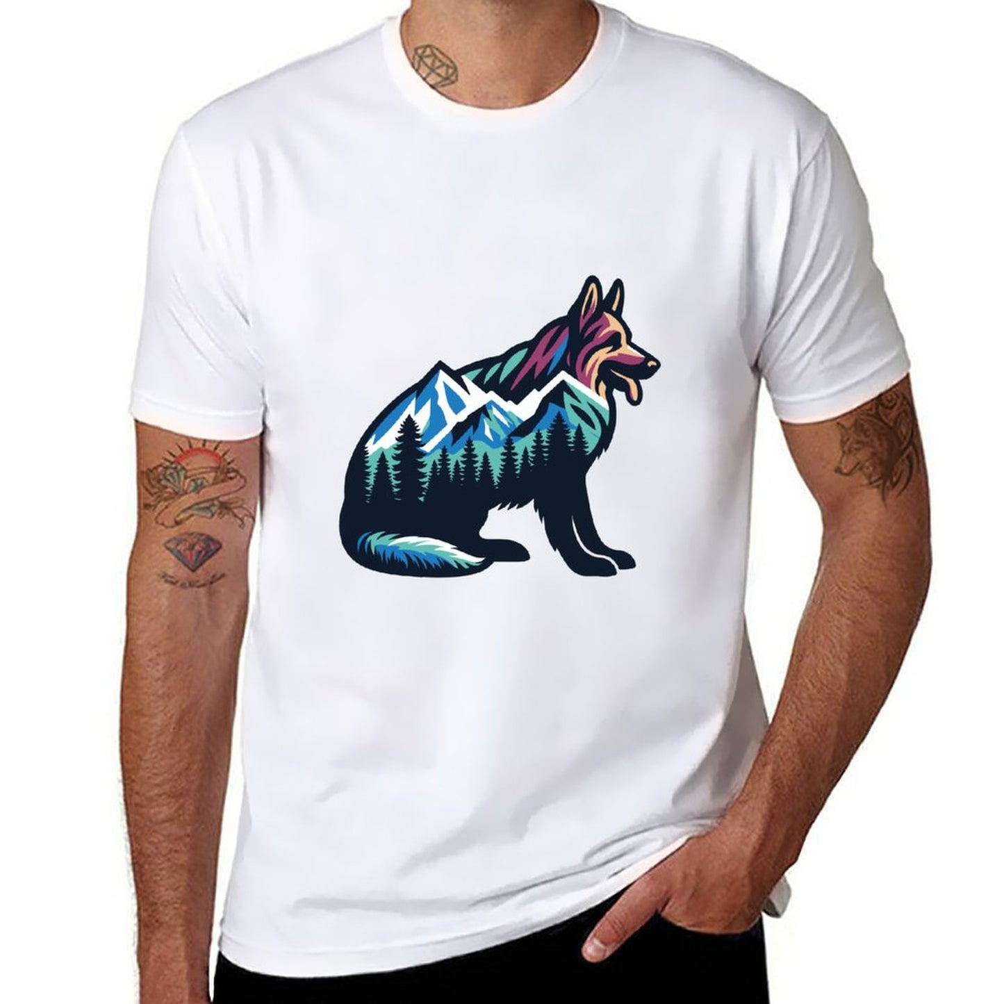 Dog Mountain T-Shirt Super Unique