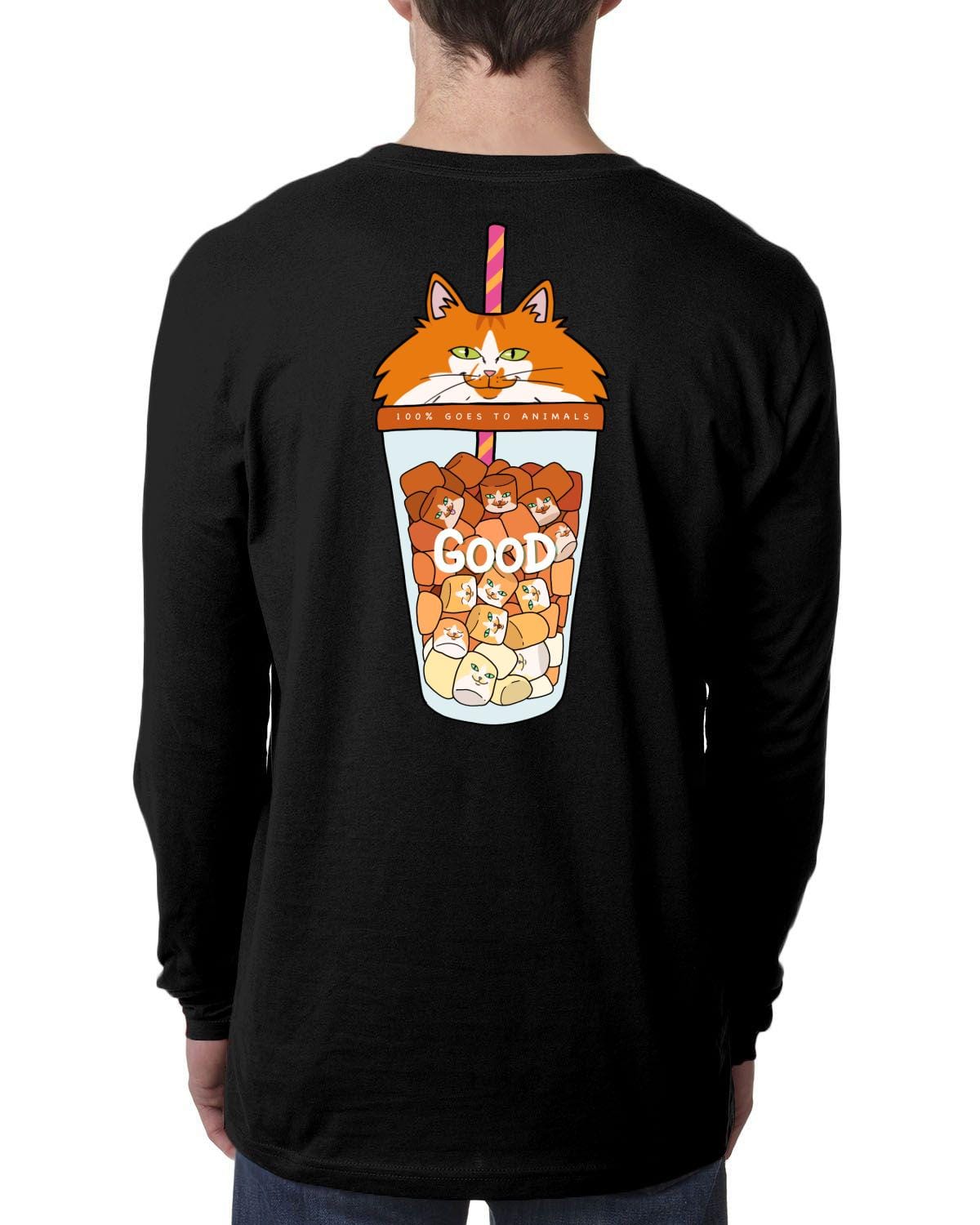 Next Level Men's Cotton Long-Sleeve Crew | N3601